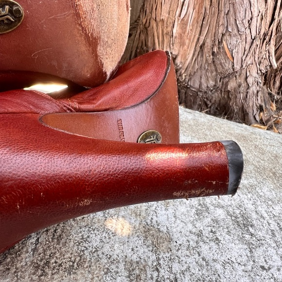 Vintage Frye Tall-High Boots Leather - Picture 12 of 15